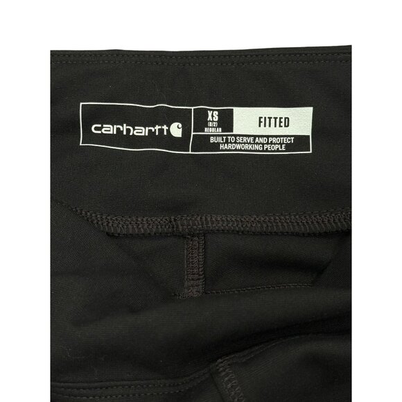 Carhartt Womens Utility Pants Force Fitted Black Size XS NEW - Picture 4 of 9